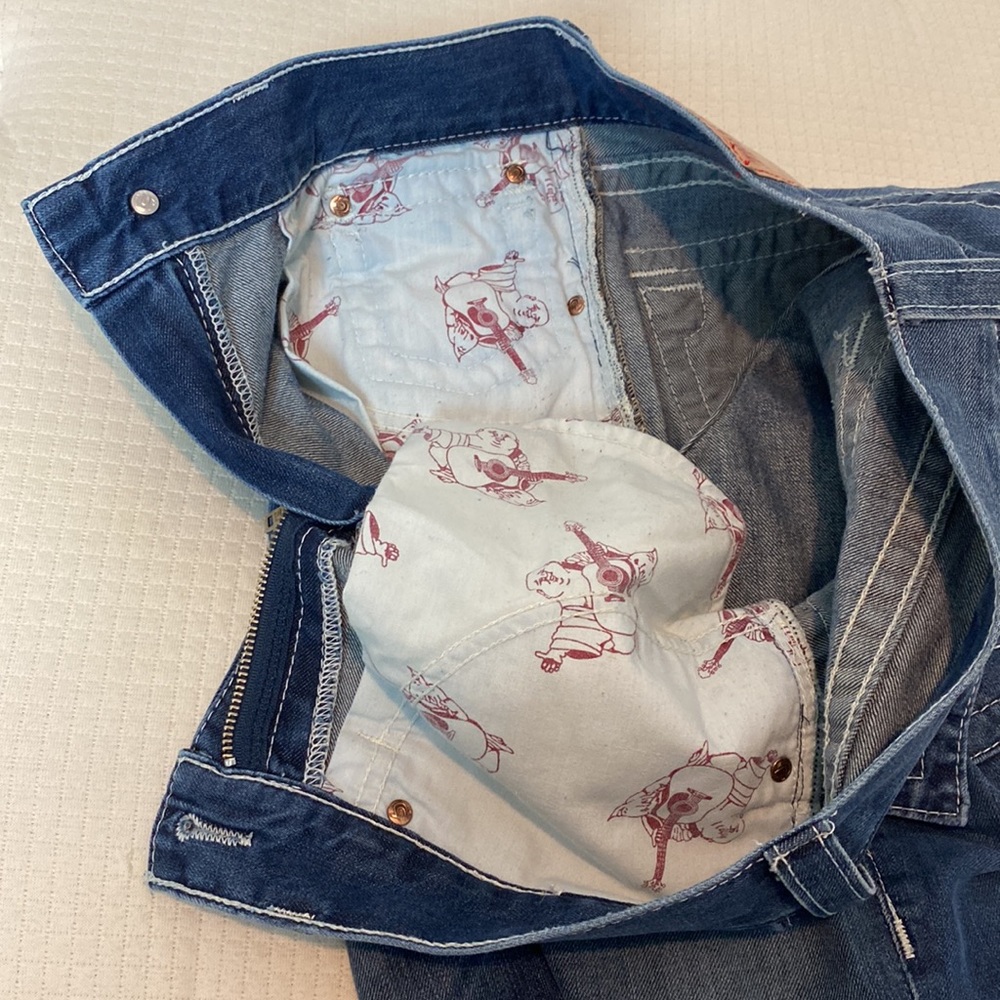 ✅Men True Religion Ricky Jeans Size 33 - Picture 10 of 11
